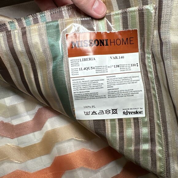 Missoni Home Hanging Fabric Sample - Picture 10 of 13